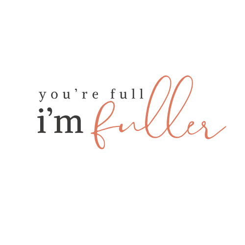 You're Full | I'm Fuller Logo